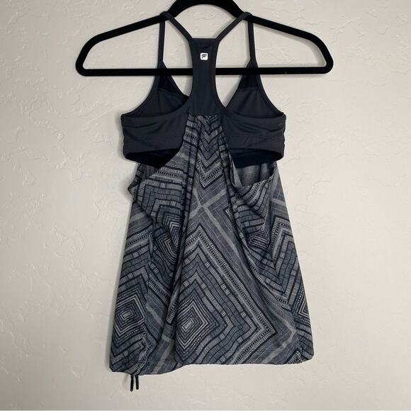 Fabletics Gray Norwalk Diamond 2-in-1 Tank Top XS - Picture 7 of 8